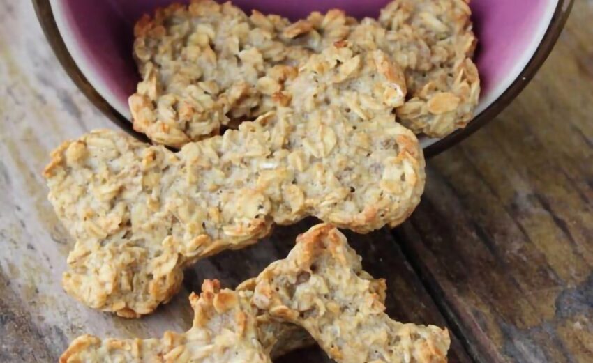 Peanut Butter Banana Dog Treats Recipe