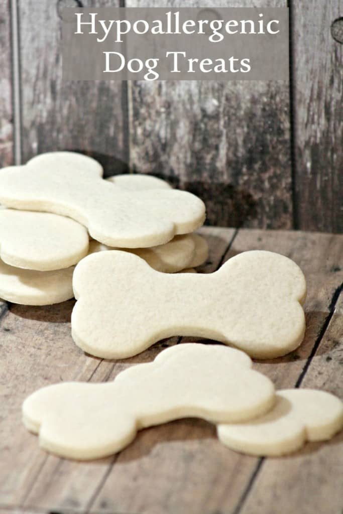 Looking for a limited ingredient hypoallergenic dog treat for your sensitive pooch? These easy biscuits have just four ingredients, all gentle on tummies.