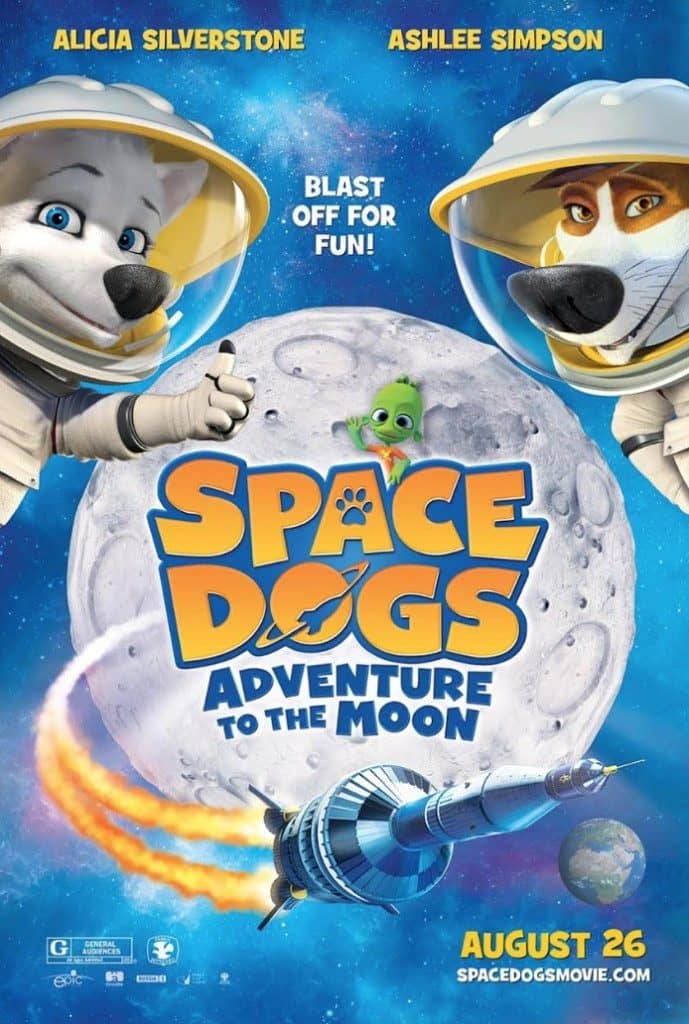 Looking for a great family movie to watch with the kids that celebrates your love for dogs? Check out Space Dogs: Adventure to the Moon!