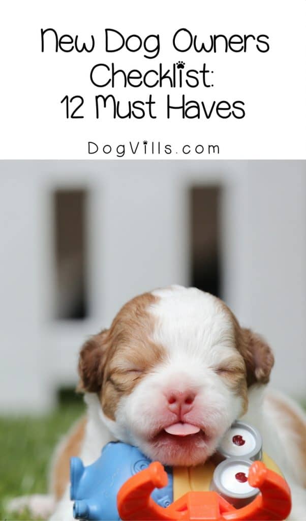 New Dog Owner Checklist - 12 Must Haves