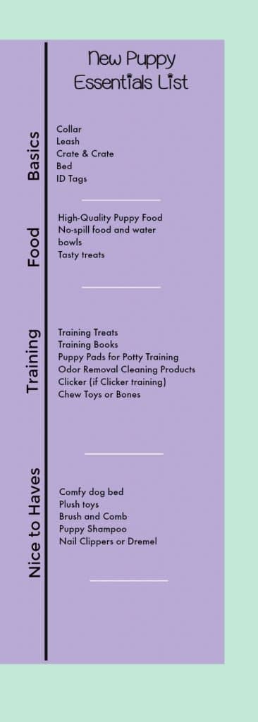 Your Essential New Puppy Checklist (with Printable List)- DogVills