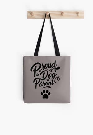 Dog Lovers Tote Bags Dog Gift Idea Proud Dog Parent