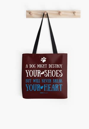 Dog Lovers Tote Bags Dog Gift Idea never break