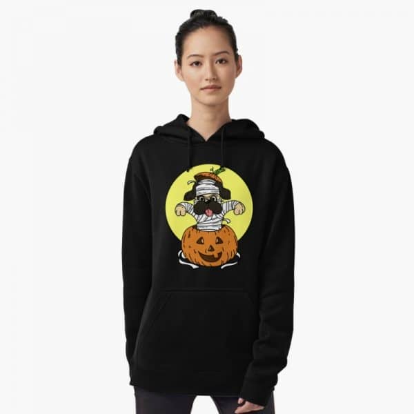 Adorable Halloween Graphic Hoodie: dog lovers themed hoodies