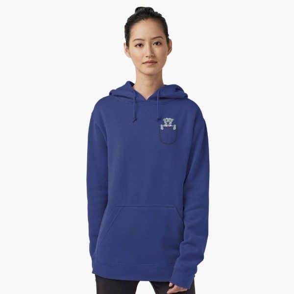 Pocket Pit Bull Hoodie