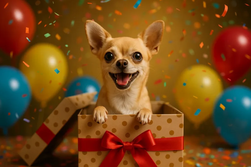 Cute Dog Adoption Announcement Ideas Party