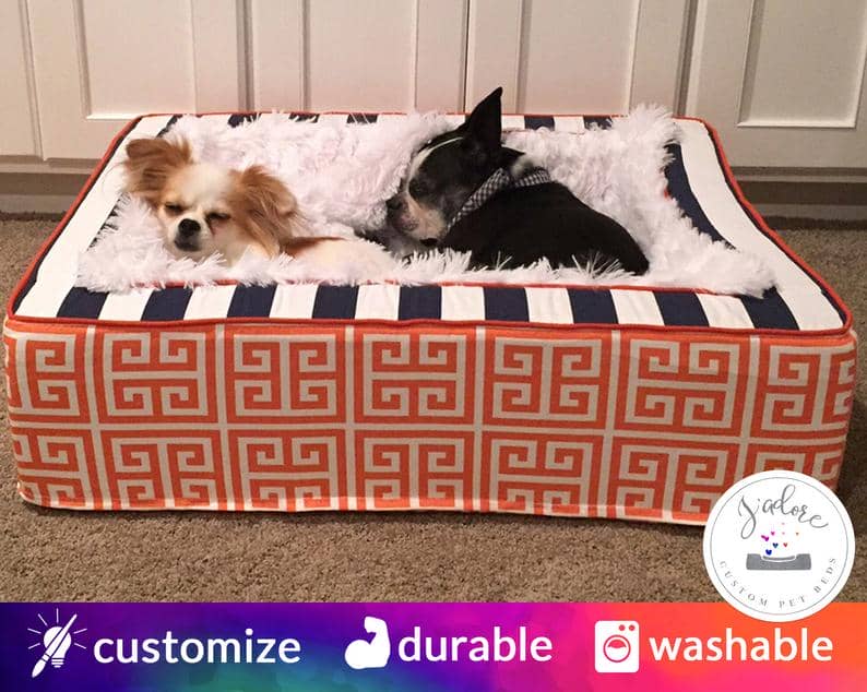 Washable Custom Dog Bed