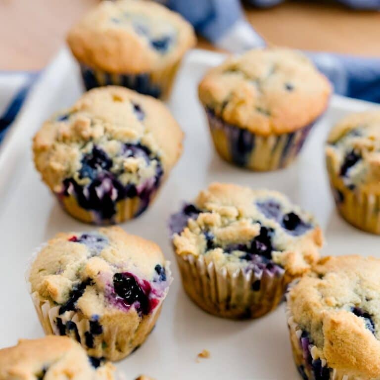 dog-friendly blueberry muffins