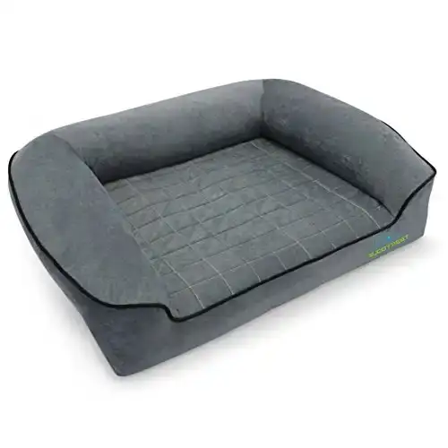 Romeo Orthopedic Dog Bed (Gray, X-Large)