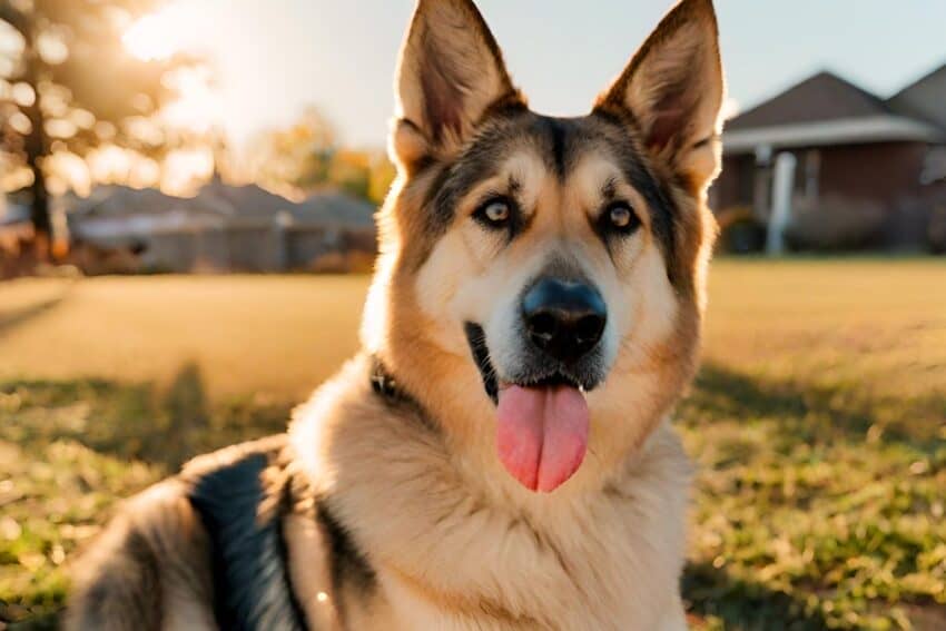 Gerberian Shepsky: German Shepherd & Siberian Husky Crossbreed