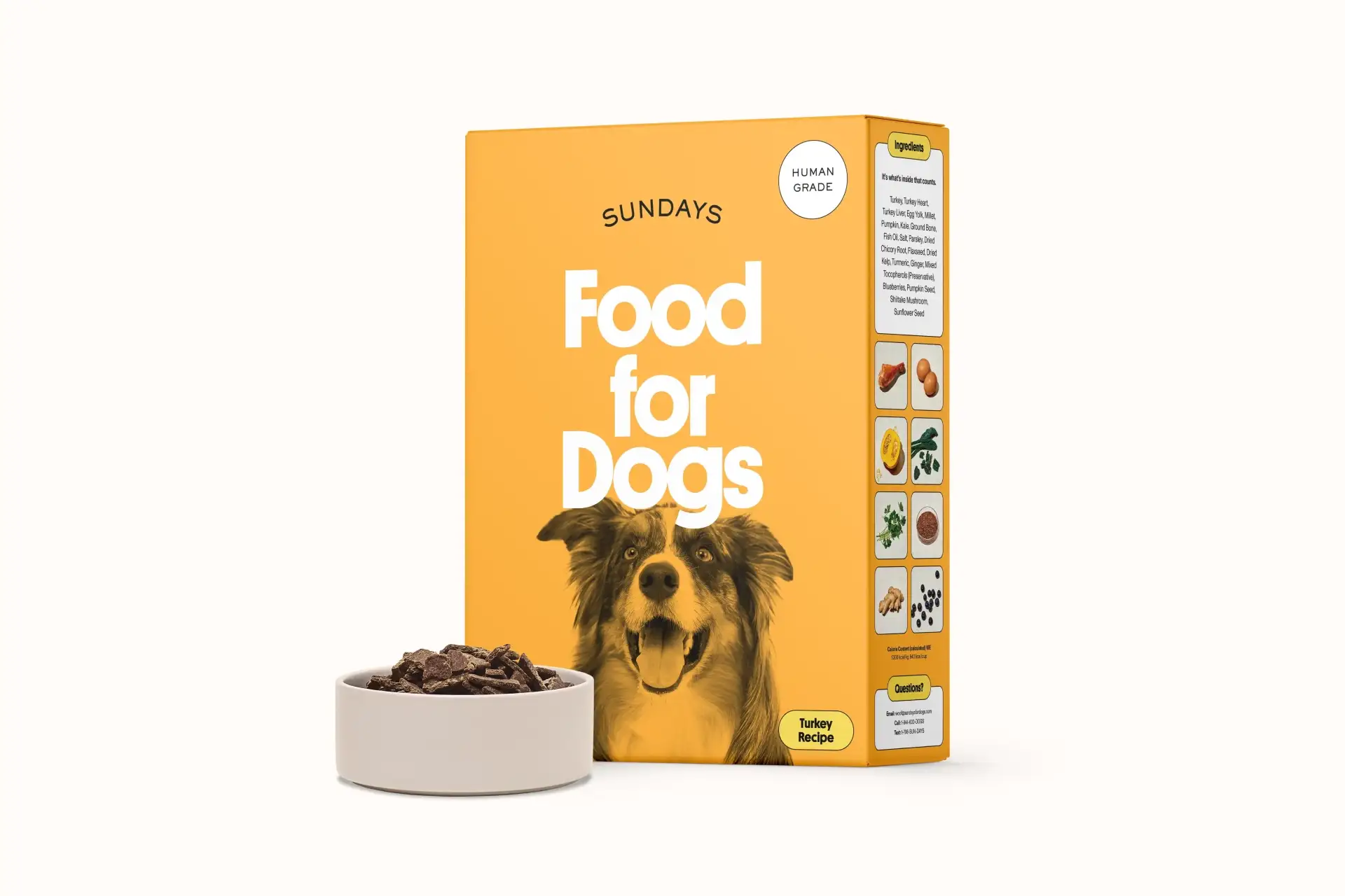 Sundays for Dogs All-Natural Turkey Dog Food