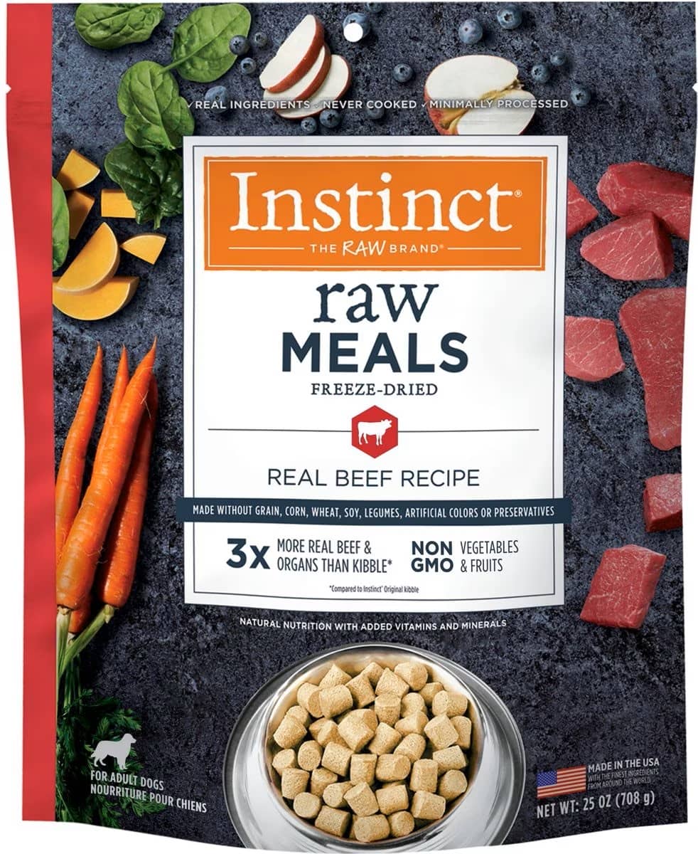 Instinct Raw Meals Real Beef Recipe