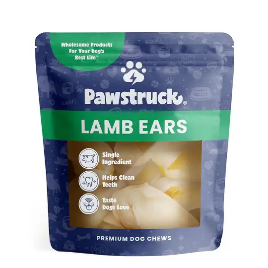 Pawstruck Lamb Ears Dog Treats