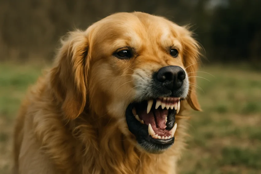 How to Keep an Aggressive Dog from Attacking Other Animals