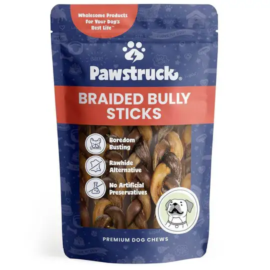 Pawstruck Braided Bully Sticks