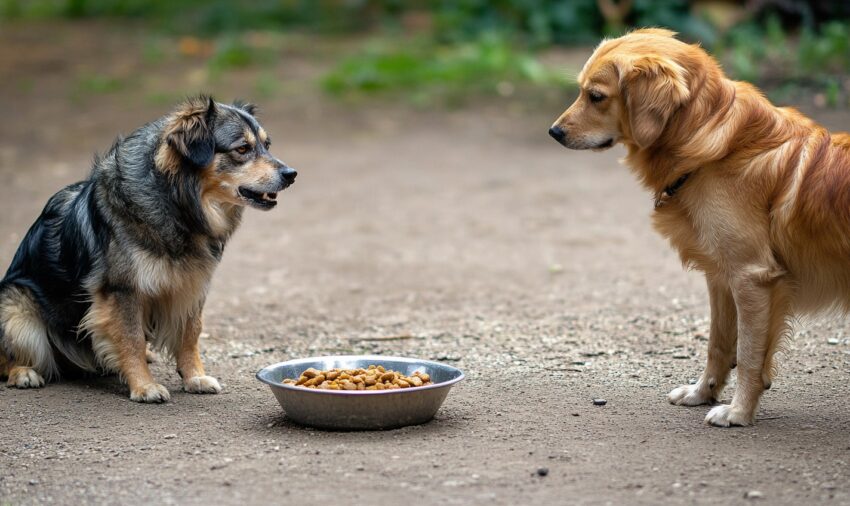 signs of food aggression in dogs