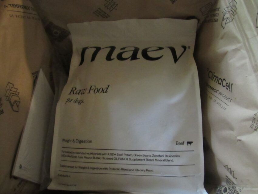Maev dog food review