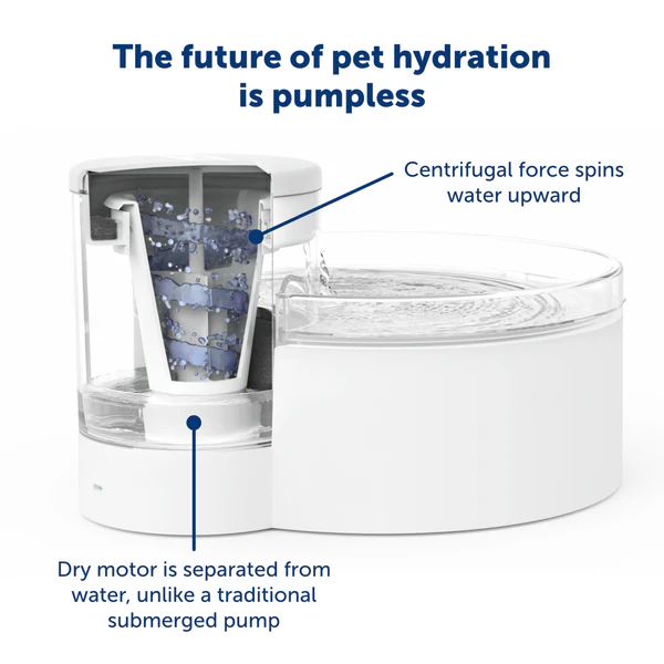 PetSafe Outlast Pumpless Water Fountain (90-oz)