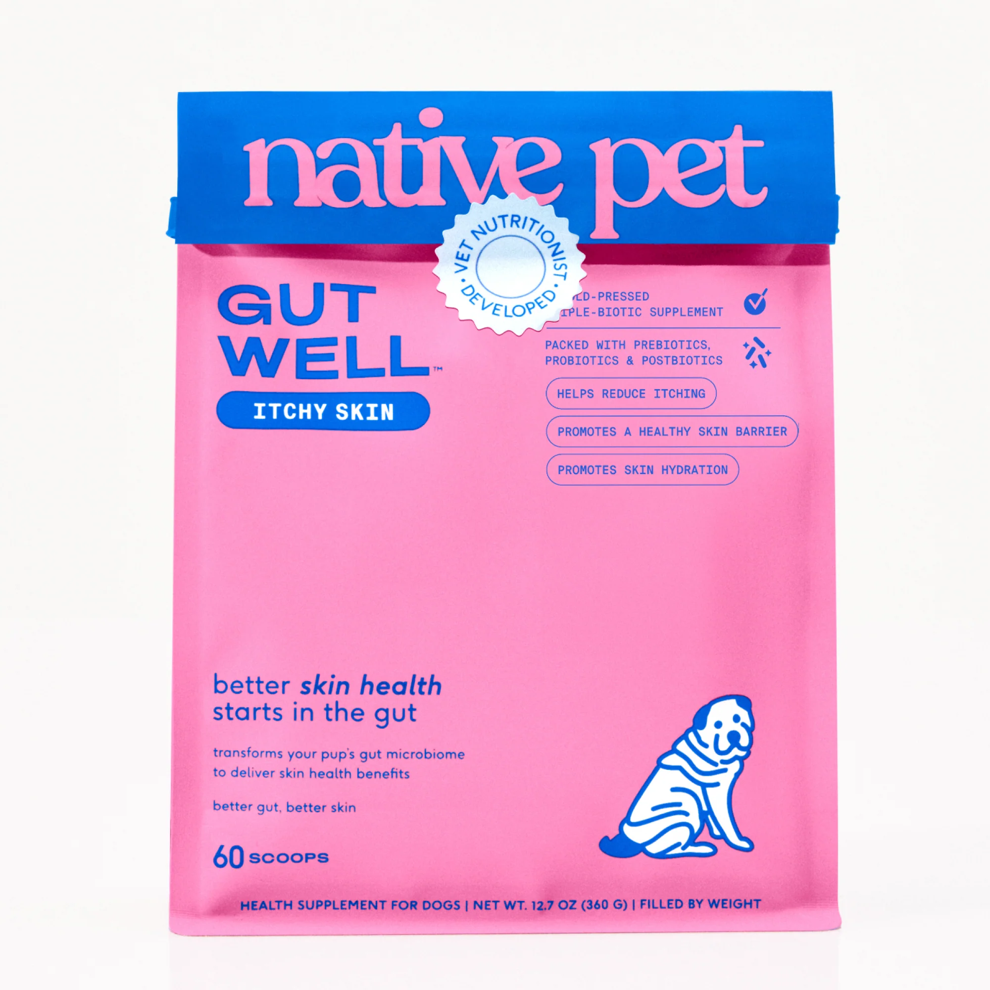 Native Pet GUTWELL ITCHY SKIN