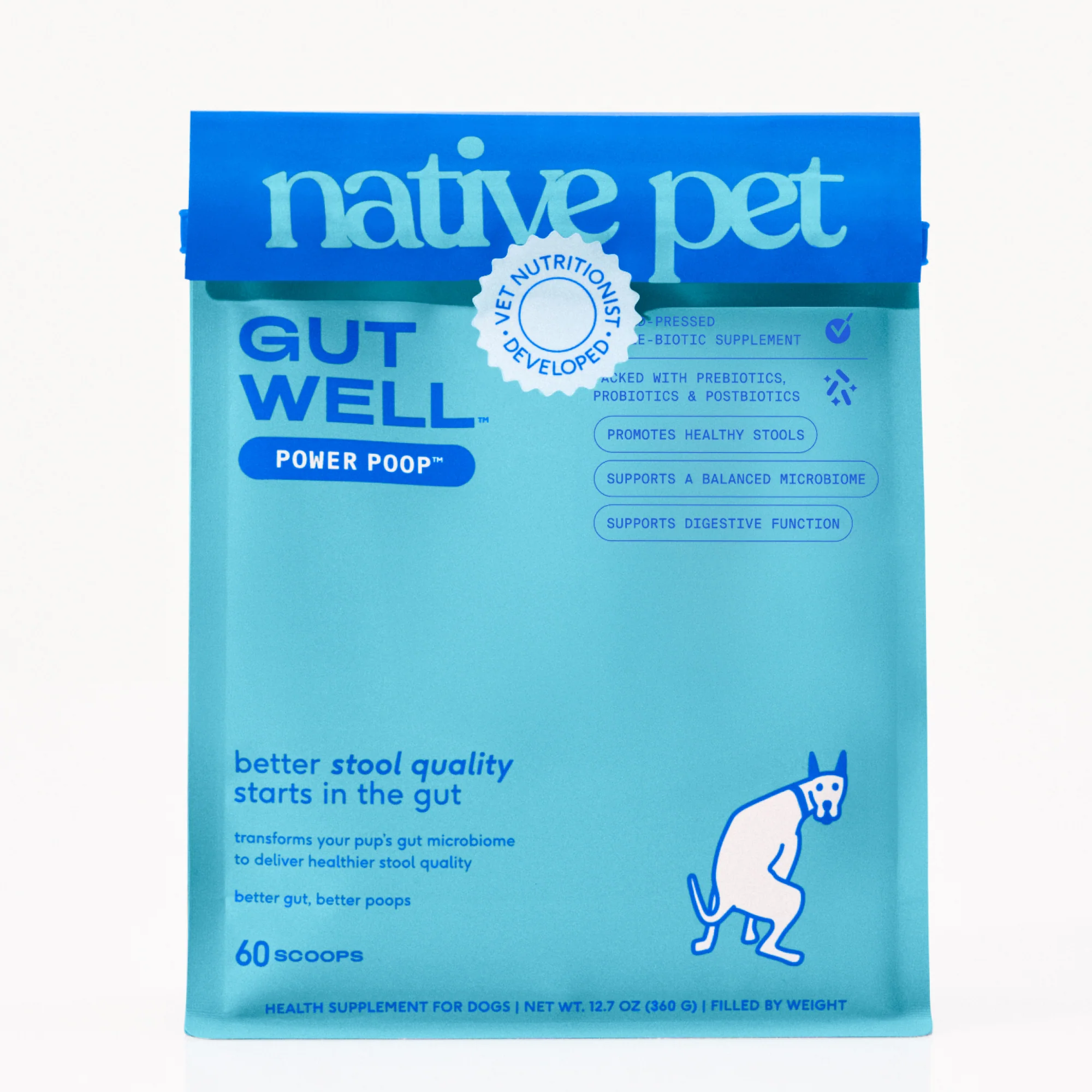 Native Pet GUTWELL POWER POOP