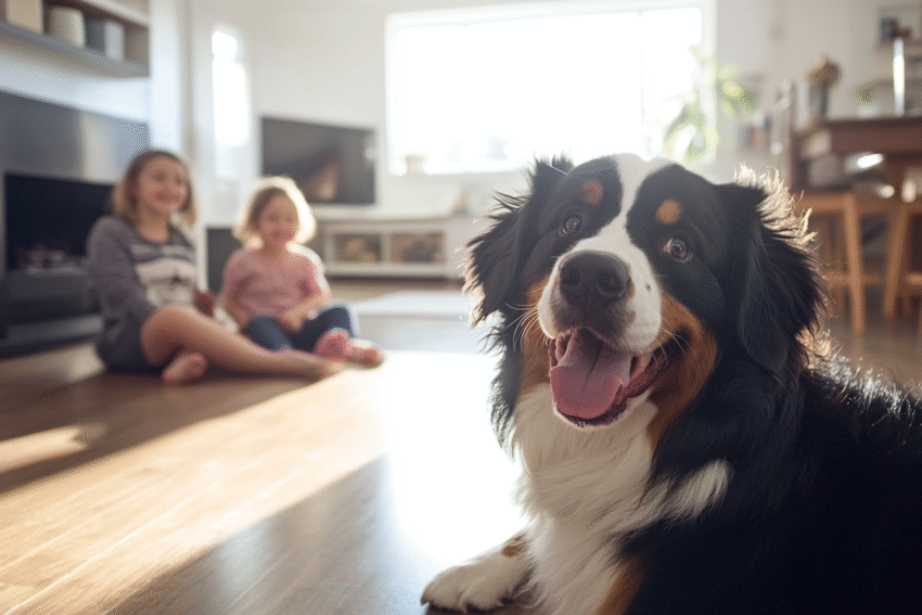Best Dog Breeds for Families -Bernese_Mountain_Dog