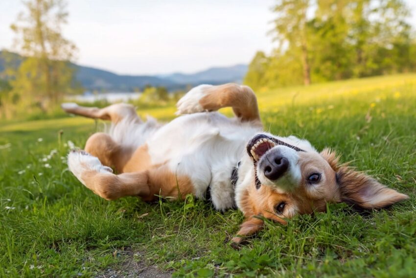 Why Do Dogs Roll in the Grass?