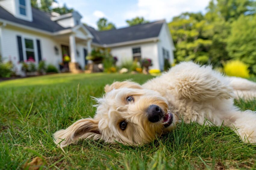 Why Do Dogs Roll in the Grass? (6 Most Common Reasons)