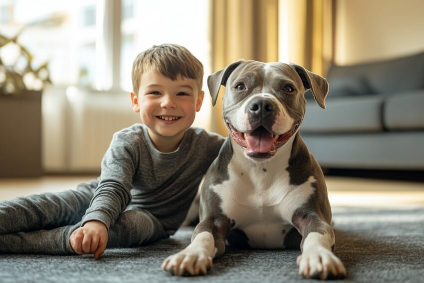 Guard Dogs for families - American Staffordshire Terrier