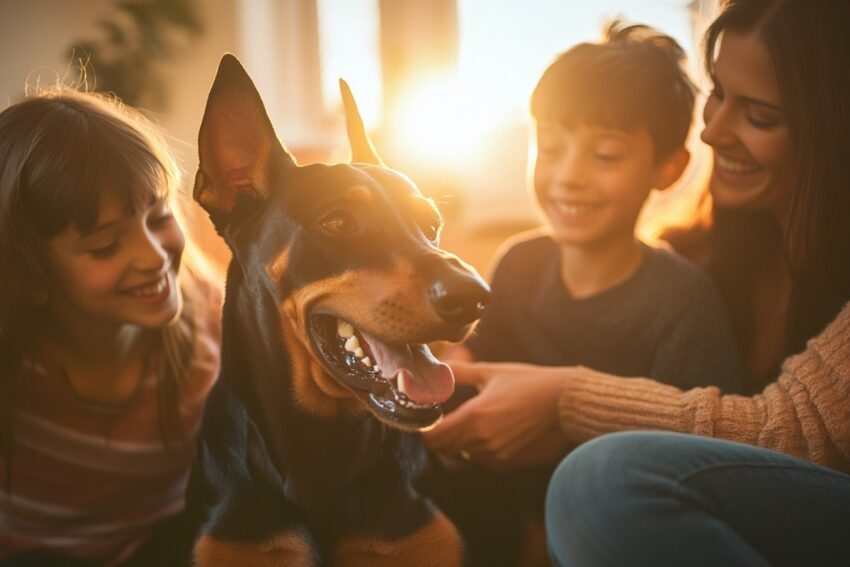 Guard Dogs for families - Doberman Pinscher