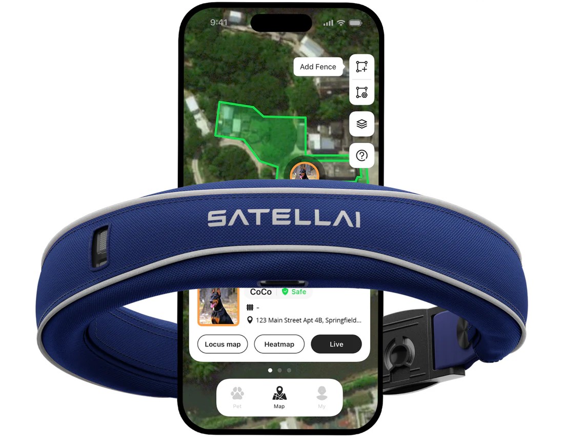 SATELLAI: World's first AI powered satellite pet collar