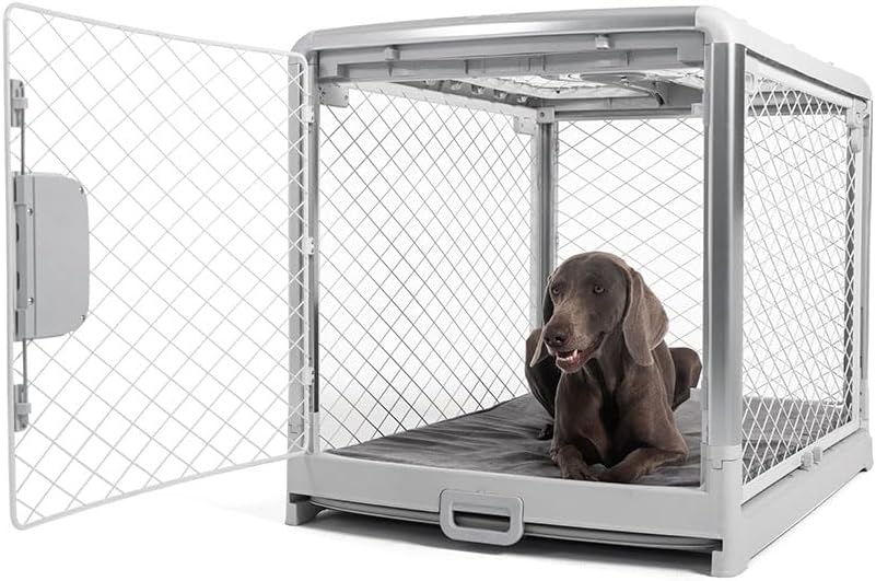 DIGGS Revol Collapsible Dog Crate with Wheels