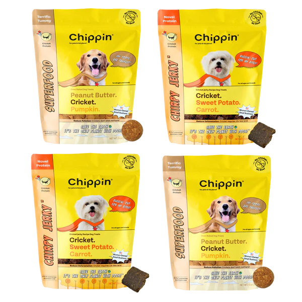 Chippin Cricket Bundle | Highly Digestible & Eco-Friendly Dog Biscuits
