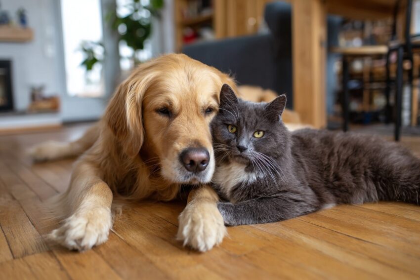 Les meilleures races de chiens pour chats : faire fonctionner les amitiés interspécifiques