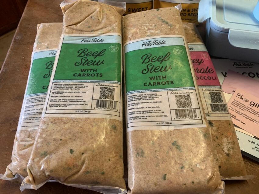 the pets table dog food review