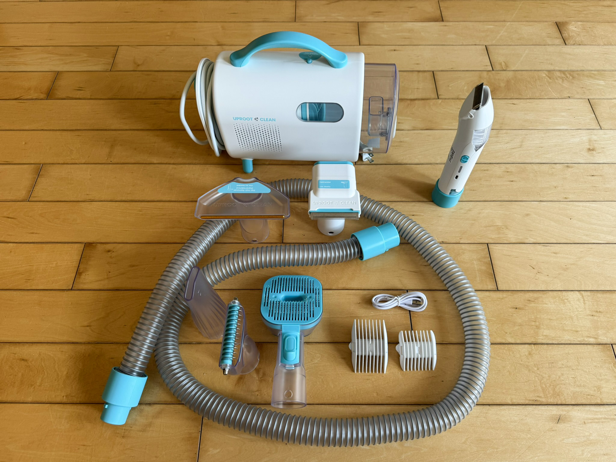 Uproot Clean Pet Groomer Vacuum Kit 7 in 1