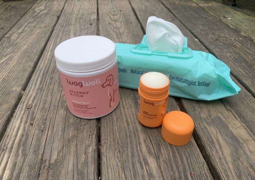 WagWell Itchy Dog Bundle b