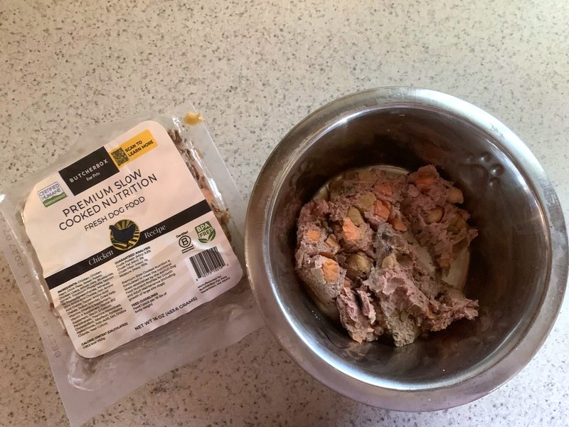 ButcherBox For Pets fresh dog food closeup