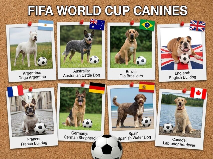 The Ultimate World Cup Dog Team: Famous Breeds From Soccer’s Biggest Nations