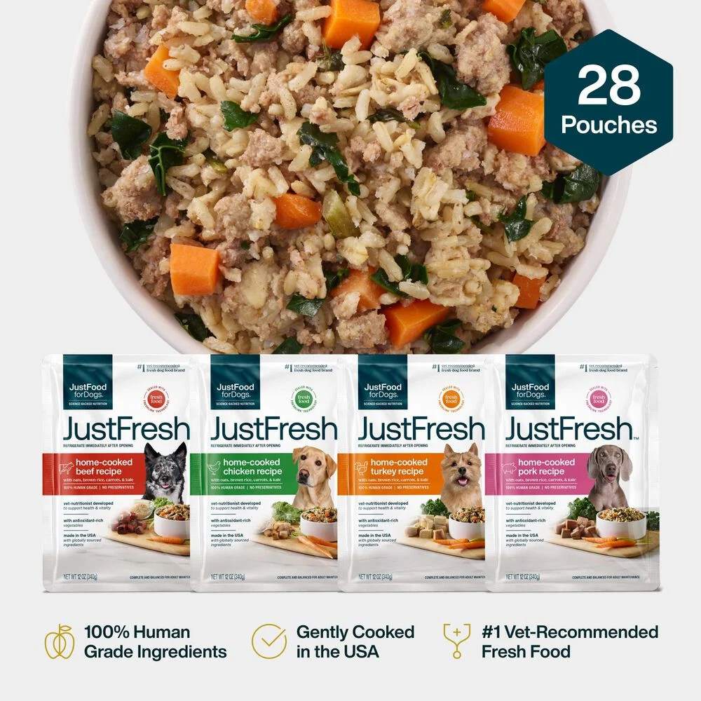 JustFresh Home-Cooked Variety Pack- JustFoodForDogs