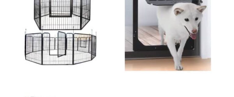 Need a great enclosure to keep your pooch safe outside? Check out our favorite wide dog gates for outdoors! These are perfect for your large breed dogs.