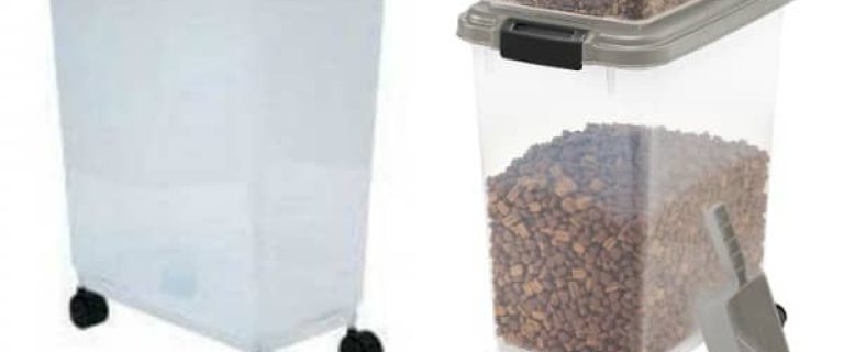 Keep your pup's food as fresh as the day you opened it and stop nasty bugs from getting in with these 6 dog food storage containers that are airtight.