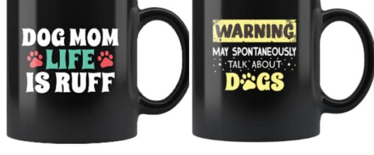 If you're morning needs a little pick-me-up, you definitely need at least one of these adorable dog lover coffee mugs! Check them out!