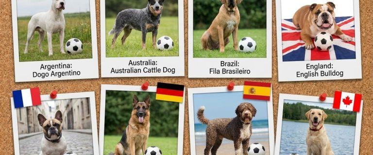 The Ultimate World Cup Dog Team: Famous Breeds From Soccer’s Biggest Nations