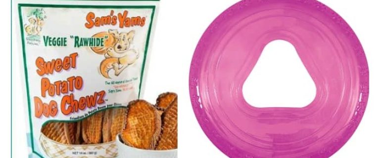 Dogs love to chew! It's a natural part of their lives. Give them something safer than your shoes to chew on with these hypoallergenic dog chew toys!