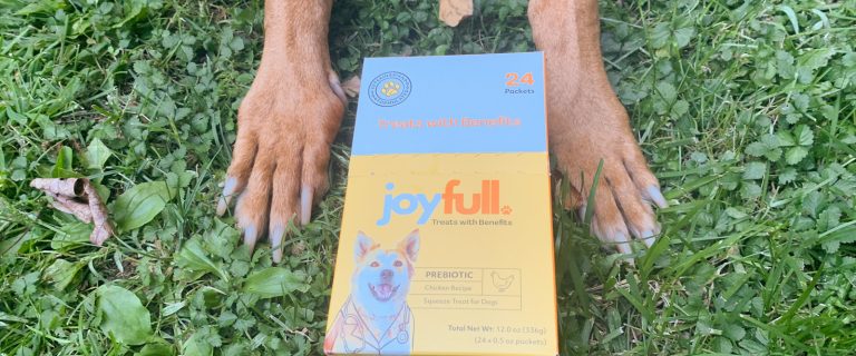 Joyfull Prebiotic Chicken Squeeze Treats for Dogs Review